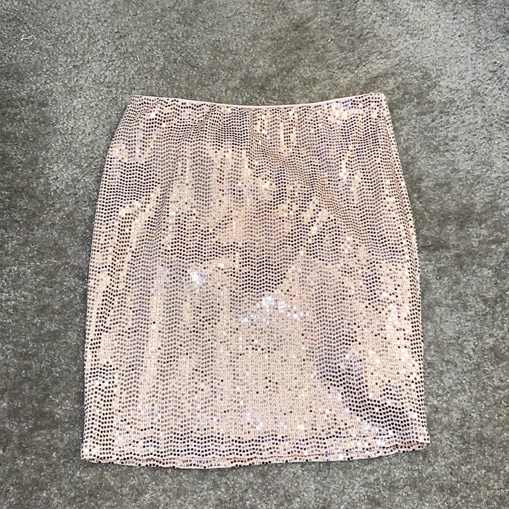 Windsor Gold Sequin Skirt